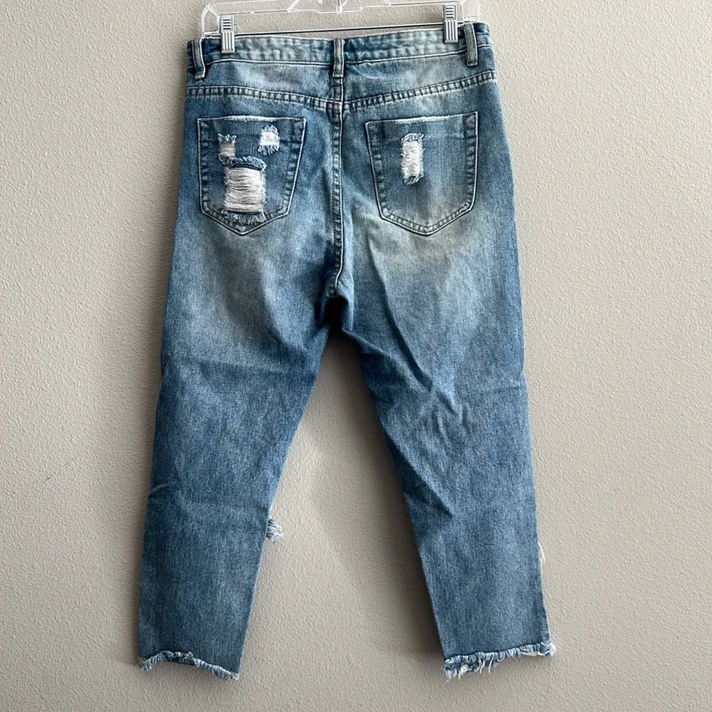 American Bazi Distressed Skinny Jeans